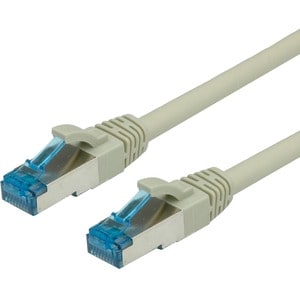 Cavo Rete ITB - 50 cm Categoria 6a - Estremità 2: 1 x RJ-45 Network - Male - 10 Gbit/s - 24 AWG - Grigio