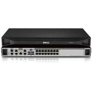 Dell KVM-Switchbox - 16 Computer - 1 Lokaler Benutzer(n) - 2 Remote-Benutzer(n) - 1600 x 1200 - 23 x Netzwerk (RJ-45) - 4 