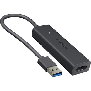 Logitech Graphic Adapter - USB 3.0 - 1 x HDMI, HDMI