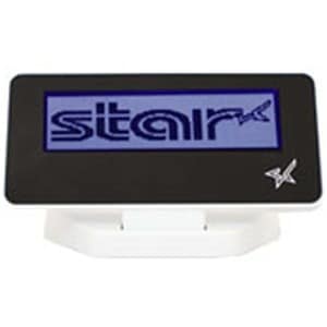 Star Micronics SCD222U WHITE Pole Display - White - LCD Display - 2 Line x 20 Column - USB