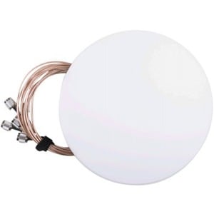 Meraki Antenna for Wireless Access Point - 2.400 GHz to 2.500 GHz, 5.150 GHz to 5.875 GHz - 3.7 dBi - Wall/Pole/Ceiling/Fl