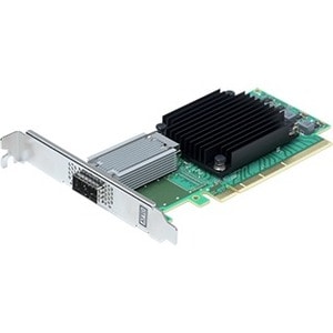 ATTO Single Port 25/40/50GbE PCIe 3.0 Network Adapter - PCI Express 3.0 x8 - 1 Port(s) - Optical Fiber - 50GBase-X - Plug-