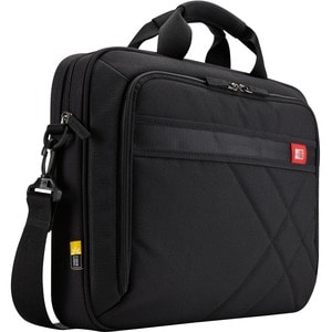 Case Logic DLC-117 Carrying Case for 10.1" to 17.3" Notebook - Black - Anti-slip Shoulder Strap - Neoprene, Nylex, Polyest