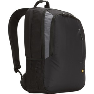 Case Logic VNB-217 Carrying Case (Backpack) for 17" Notebook, Snacks, Water Bottle, Accessories - Black - Dobby Nylon Body