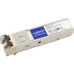 AddOn HP J4859D Compatible TAA Compliant 1000Base-LX SFP Transceiver (SMF, 1310nm, 10km, LC) - 100% compatible and guarant