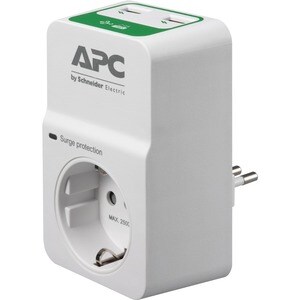 APC ESSENTIAL SURGEARREST 1 OUTLET230V/2 PORT USB CHARGER/IT