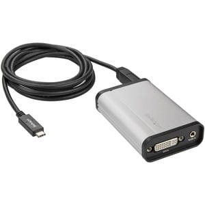StarTech.com DVI to USB C Video Capture Device, USB Capture Card, Windows and Mac, DirectShow Compatible, 1080p 60fps, TAA