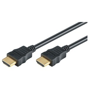 M-CAB 1 m HDMI AV-Kabel für Audio-/Video-Gerät - Zweiter Anschluss: 1 x HDMI Type A Digital Audio/Video - Male - Unterstüt