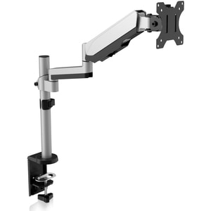 V7 DM1TA-1E Mounting Arm for Monitor, Display - Silver - Height Adjustable - 1 Display(s) Supported - 81.3 cm (32") Screen