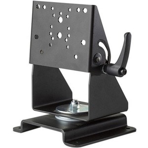 Montage de bureau Gamber-Johnson pour Tablette, Ecran, Station d'accueil - Couche poudre noire - 75 x 75