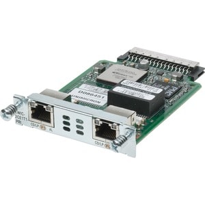 Cisco Voice/WAN Interface Card - 2 x T1/E1 WAN - For Voice, Wide Area Network