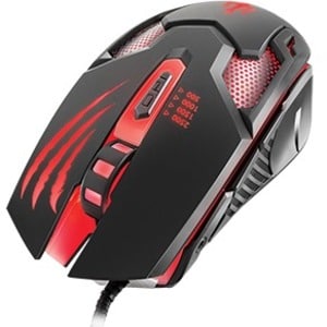 Mouse di gioco Atlantis Land X701 - USB - Ottico - 6 Pulsante(i) - Cavo - 2500 dpi - Rotella di scorrimento - Simmetrico