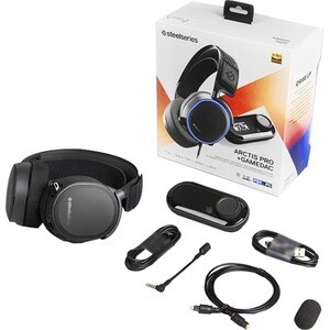 SteelSeries Arctis Pro + Gamedac - Stereo - Mini-phone (3.5mm), USB - Wired - 32 Ohm - 10 Hz - 40 kHz - Over-the-head - Bi