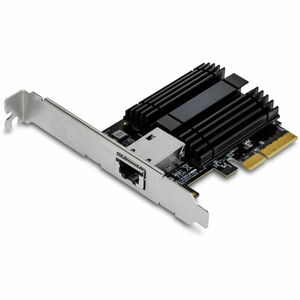 TRENDnet TEG-10GECTX 10Gigabit Ethernet Card for Computer/Server - 10GBase-T - New - Plug-in Card - PCI Express 3.0 x4 - 1