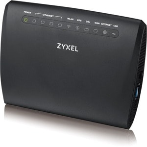 ZYXEL VMG3312-T20A Wi-Fi 4 IEEE 802.11n Ethernet, VDSL2 Modem/Wireless Router - 2.40 GHz ISM Band - 2 x Antenna(2 x Intern