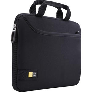 Case Logic TNEO-110 Carrying Case (Attaché) for 10" Apple, Samsung iPad, Galaxy Tab 2, Nexus 10 Tablet PC - Black - Weathe