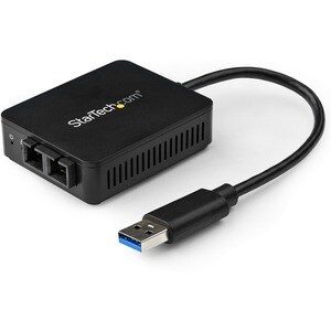 StarTech.com Transceiver/Medienkonverter - 1 Anschluss(e) - USB - 1 x SC - Duplex SC-Anschluss - Glasfaserleitung - Multim