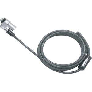 Urban Factory Cable Lock For Tablet, Notebook - 1.80 m Cable - Keyed Lock - Black - Zinc Alloy - For Tablet, Notebook