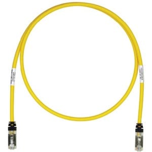 Panduit Cat.6a S/FTP Network Cable - 6.6 ft (2 m) Category 6a Network Cable - First End: 1 x RJ-45 Network - Male - Second