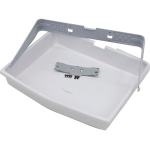 Ergotron Accessory Tray - 5.90 kg Weight Capacity - 416.6 mm Width x 330.2 mm Depth x 76.2 mm Height - Plastic, Steel - Wh