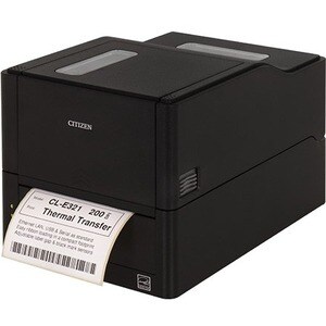 Citizen CL-E321 Desktop Direct Thermal/Thermal Transfer Printer - Monochrome - Label Print - USB - Serial - 104 mm (4.09")