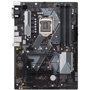 Asus Prime H370-A Desktop Motherboard - Intel H370 Chipset - Socket H4 LGA-1151 - Intel Optane Memory Ready - ATX - Core i