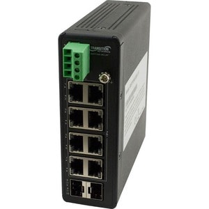 Transition Networks Unmanaged Hardened Gigabit Ethernet PoE+ Switch - 8 Ports - Gigabit Ethernet - 2 Layer Supported - Mod