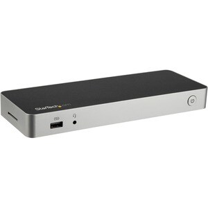 StarTech.com USB C Dock - 4K Dual Monitor HDMI & DisplayPort USB Type-C Docking Station - 60W Power Delivery, SD, 4-port U