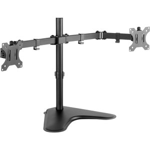 V7 DS2FSD-2E Height Adjustable Monitor Stand - 33 cm (13") to 81.3 cm (32") Screen Support - 8 kg Load Capacity - 46.5 cm 