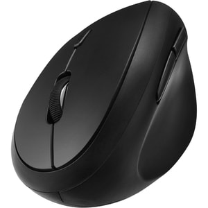 Adesso iMouse V10 - Wireless Vertical Ergonomic Mini Mouse - Optical - Wireless - Radio Frequency - 2.40 GHz - Black - USB