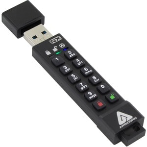 Apricon Aegis Secure Key 3NX: Software-Free 256-Bit AES XTS Encrypted USB 3.1 Flash Key with FIPS 140-2 level 3 validation