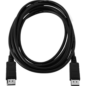 V7 V7DP2DP-6FT-BLK-1E 2,01 m DisplayPort AV-Kabel - Cable for Audio-/Video-Gerät - 21,6 Gbit/s - Unterstützt bis zu3840 x 