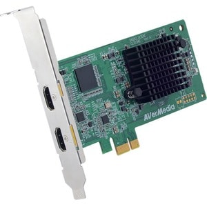 AVerMedia Full HD HDMI 1080P 60FPS PCIe Capture Card - Functions: Video Capturing, Video Scaling - PCI Express 2.0 x1 - 19