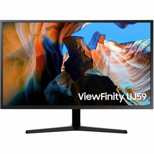 Samsung LU32J590UQNXZA 32" Class WQUXGA Gaming LCD Monitor - 16:9 - Dark Blue Gray - 32" Viewable - In-plane Switching (IP