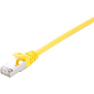 V7 V7CAT6STP-03M-YLW-1E 3.05 m Category 6 Network Cable - Cable for Modem, Patch Panel, Network Card - First End: 1 x RJ-4