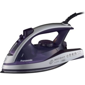 Panasonic 360° Quick NI-W950A Clothes Iron - Automatic Shut Off - Anodized Aluminum Sole Plate - 10 fl oz Reservoir Capaci