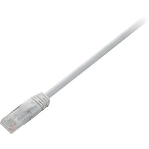 V7 V7CAT6UTP-02M-WHT-1E 2.01 m Category 6 Network Cable - V7 White Cat6 Unshielded (UTP) Cable RJ45 Male to RJ45 Male 2m 6