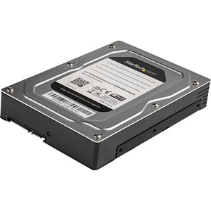 StarTech.com 2.5 to 3.5 Hard Drive Adapter - For SATA and SAS SSD / HDD - 2.5 to 3.5 Hard Drive Enclosure - 2.5 to 3.5 SSD