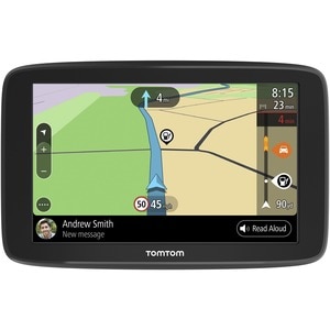 TomTom GO Basic Automobile Portable GPS Navigator - Black - Portable, Mountable - 15.2 cm (6") - Touchscreen - Lane Assist