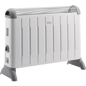 Riscaldatore a convezione DeLonghi HCM2030 - Elettrico - 700 W a 2 kW - 3 x Impostazioni calore - 2000 W - 230 V ca - Indo