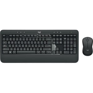 COMBO TECLADO E MOUSE SEM FIO LOGITECH MK540 CINZA W
