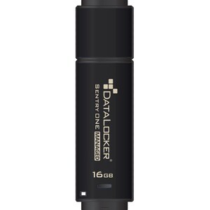 DataLocker Sentry ONE 16 GB USB 3.1 Flash Drive - 256-bit AES - TAA Compliant - 5 Year Warranty
