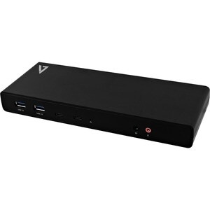 V7 STATION D'ACCUEIL UNIVERSELLE USBC/USBA HDMI-DP X2 USB3 RJ45 JACK X2