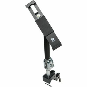 CTA Digital Heavy-Duty Security Pole Clamp for 7-14 Inch Tablets, including iPad 10.2-inch (7th/ 8th/ 9th Generation) - 7"