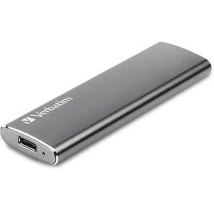 Verbatim 240GB Vx500 External SSD, USB 3.1 Gen 2 - Graphite - Notebook Device Supported - USB 3.1 Type C - 500 MB/s Maximu
