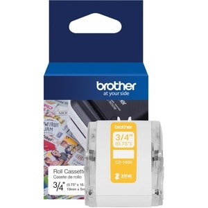 Brother CZ-1003 Multipurpose Label - 19.05 mm Width - Zero Ink (ZINK) - 1