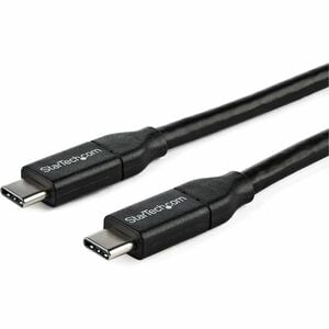 StarTech.com 1m 3 ft USB C to USB C Cable w/ 5A PD - M/M - USB 2.0 - USB-IF Certified - USB Type C Cable - USB C Charging 
