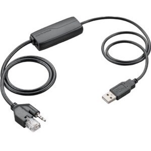 Plantronics APU-75 (UC Adapter) Electronic Hook Switch Cable - for Headset, Telephone - TAA Compliant