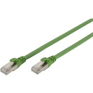Digitus CAT 6A S/FTP Patchkabel, PUR (TPU). Kabellänge: 10 m, Kabelstandard: Cat6a, Kabelschirmung: S/FTP (S-STP), Anschlu