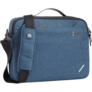 STM Goods Myth Carrying Case (Briefcase) for 38.1 cm (15") to 40.6 cm (16") Apple Notebook, MacBook Pro - Slate Blue - Wat